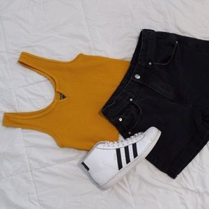 Yellow Wild Fable tank top